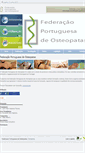 Mobile Screenshot of fposteopatas.pt